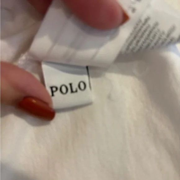 Ralph Lauren Women's US Open Logo Cotton Tee in Pure White XS - Picture 15 of 16